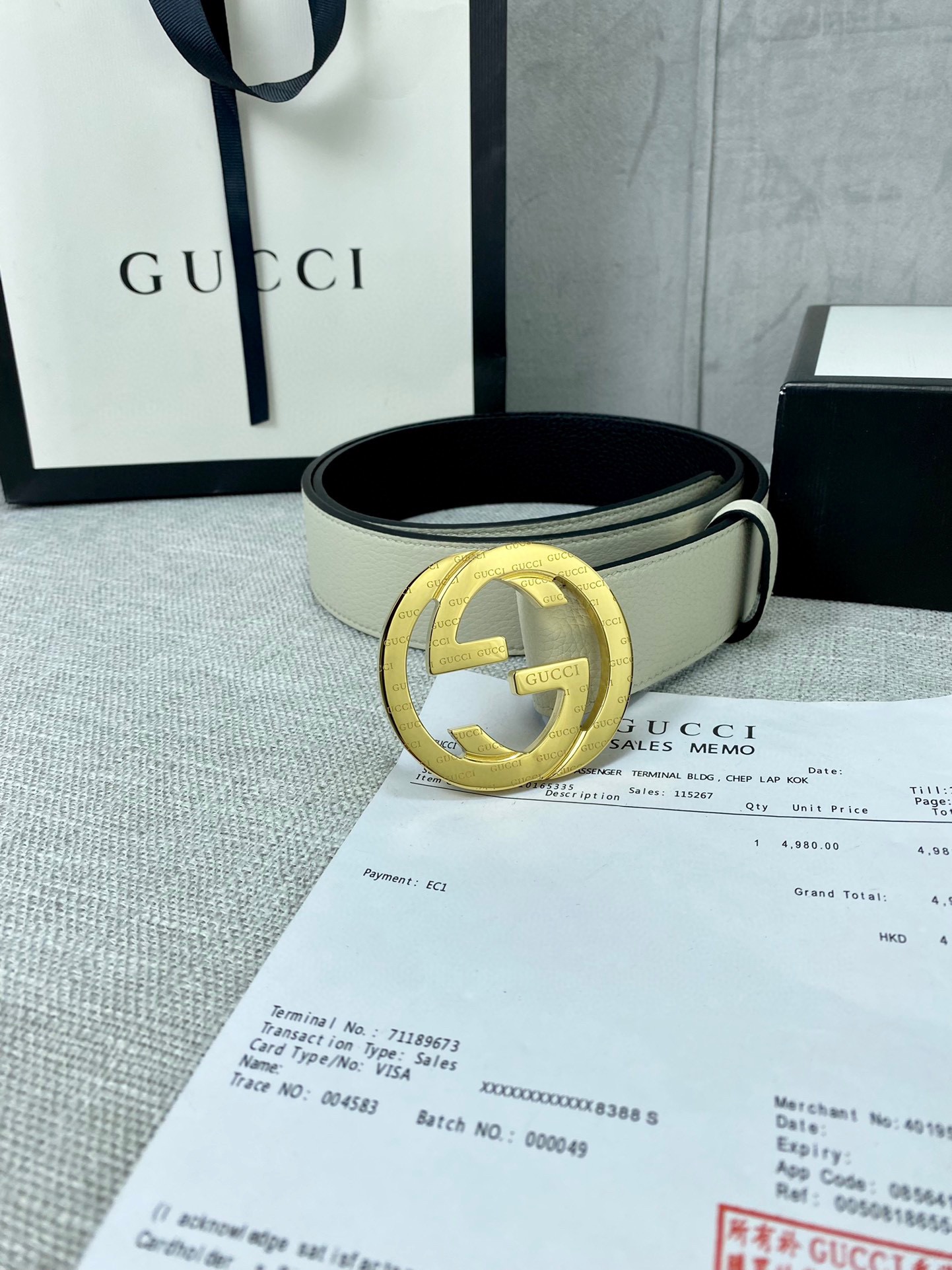 Gucci belts